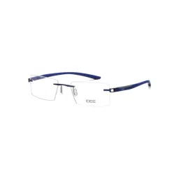 IDEE Blue Rectangular Unisex Eye Frames-picture-43