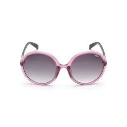 IDEE Grey Round UV Protection Sunglasses for Women-picture-33