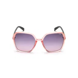 IDEE Purple Hexagon UV Protection Sunglasses for Women-picture-29