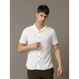 Identiti White Slim Fit Shirt-picture-22