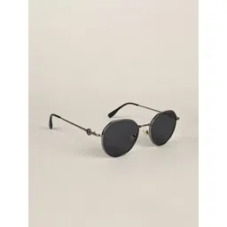 IDOR Unisex Round Sunglasses with UV Protected Lens IDOR-56042-picture-22