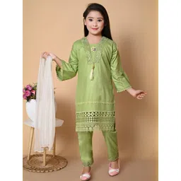 IFA DRESSES Girls Green Clothing Set-picture-47