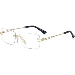 iflash Rectangle Sunglasses for Men/Women Small Rimless Square Shade Eyewear-picture-13
