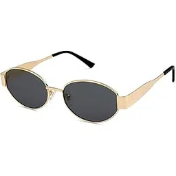 iflash Small Retro Oval Sunglasses Vintage Style for Women Men-picture-39