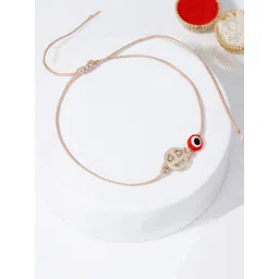 IGP Stone Studded Love Eyes Emoji Thread Rakhi-picture-49