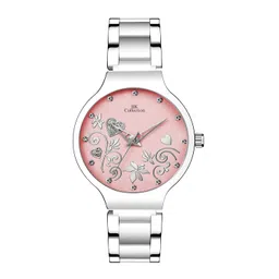 IIK COLLECTION Round Studded Dial Stainless Steel Bracelet Chain Strap Analogue Watch-picture-37