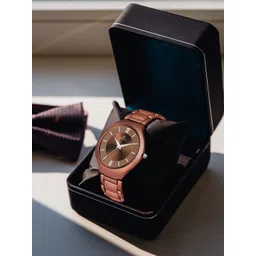 IIK COLLECTION Women Dial & Stainless Steel Bracelet Style Straps Analogue Watch IIK-3146W-picture-13