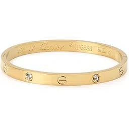 iisus jewels LuxeShield Gold-Plated Stainless Steel Bracelet – Anti-Tarnish, Allergy-Free, Everyday Wear, Durable and Elegant Design for All Occasions/Free Travel Pouch Included-picture-42