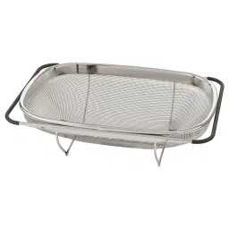 ikea idealisk Colander, stainless steel/black, 34x23 cm-picture-12
