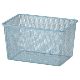 ikea trofast Mesh storage box, grey-blue, 42x30x23 cm-picture-29