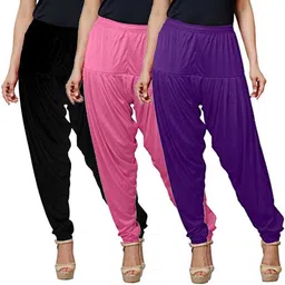 ikhlas Viscose Rayon Solid Patiala-picture-17