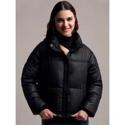 iki chic Women Windcheater and Water Resistant Puffer Jacket-picture-34
