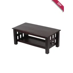 Ikiriya Blairs Dark Brown Wood Coffee Table Mahogany Finish-picture-28