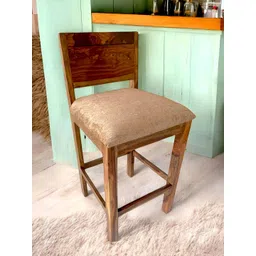 Ikiriya Brown Wooden Bar Stool-picture-23