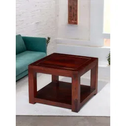 Ikiriya Lisbon Brown Sheesham Wood Contemporary Coffee Table in Honey Finish-picture-13
