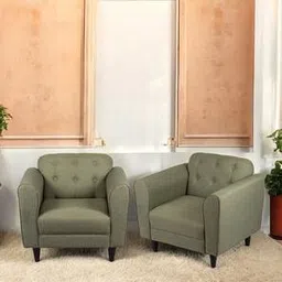 ikiriya Lounge Chair in Green Colour-picture-15