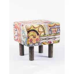Ikiriya Verona Printed Multicolor Wood Stool-picture-32