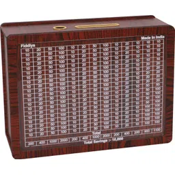 ikkubans Wooden Money/Piggy Bank Box for Kids, Savings Box(10,000) Coin Bank-picture-21