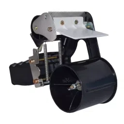 ikon Tape Dispenser 76 mm Size Black Metal Manual for Office, Home & School-picture-35