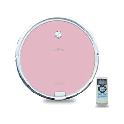 iLife 2 in 1 Dry & Wet Robotic Vacuum Cleaner - Pink-picture-20