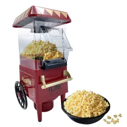 iLife Hot Air Popcorn Machine, DIY Vintage Retro Electric Machine For Family Party And Children's-picture-12