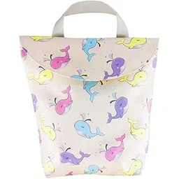 ILSMYSUTRA Baby Diaper Bag Toys Organizer Mummy Storage Bag Hanging Carriage Nappy Bag L Whale|Diapering|Diaper Bags-picture-23