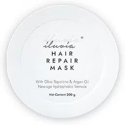 iluvia Hydrophobic Hair Repair Mask (Humidity-Resistant, Anti-Frizz Hair Mask, Restores The Hairs Moisture Balance, Repairs Dry, Brittle, Chemically Treated Hair, 200 Gram - Fresh-picture-29