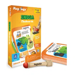 Imagimake Mapology India Flash Cards Along with 450+ Fun Facts - 31 Cards-picture-24