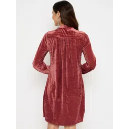 Imfashini Women Puff Sleeve Sheath Dress image 2