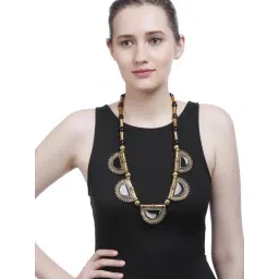 Imli Street Black & Golden Necklace-picture-18