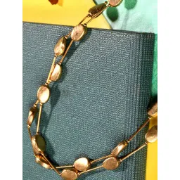 Imli Street Golden Tone Long Handcrafted Necklace-picture-17