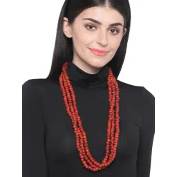 Imli Street Red & Black Necklace-picture-30