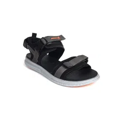 IMPAKTO Men Black & Grey Sports Sandals-picture-40