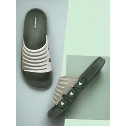 IMPAKTO Men Striped Sliders-picture-30