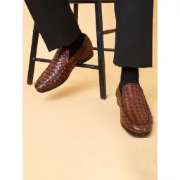 Imperio by Regal Men's Dark Tan Casual Loafers-picture-38