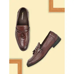 Imperio by Regal Men's Dark Tan Formal Moccasins-picture-29