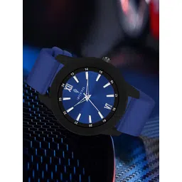 Imperious- The Royal Way Men Brass Dial & Straps Analogue Watch IMP-Blue-802-picture-32