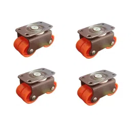 Implemental 4 moving Four Nylon Wheel Caster for Furniture Table Trolley 90 Kg Load Capacity (Pack of 4 Piece)-picture-37