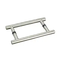 Implemental A85565 304.8 mm (12 Inch) Stainless Steel Chrome H Type Glass Door Pipe Pull Handle (Pack of 10)-picture-26