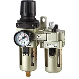 implemental BSP Pneumatic FRL Unit (Air Filter+Regulator+Lubricator)(1/2 Inch) Test Indicator-picture-20
