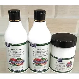 Imported Organic Pomegranate Super Collagen+D with Vitamin D/E/B5/B6 Professional Hair Care Set 6600MG COLLAGEN Antioxidant-picture-44