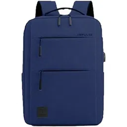 impulse Empowerelite 25L Unisex Water Resistant 4 Compartment Laptop Backpack With USB Charging Port/Office & School Bag/College & Business Bag Fits Up To 16 Inch Laptop With 1 Year Warranty (Blue)-picture-34