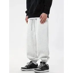 Imsa Moda Men Loose Fit High-Rise Joggers Trousers-picture-28