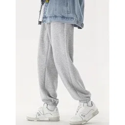 Imsa Moda Men Loose Fit High-Rise Joggers Trousers image 1