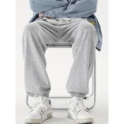 Imsa Moda Men Loose Fit High-Rise Joggers Trousers image 2