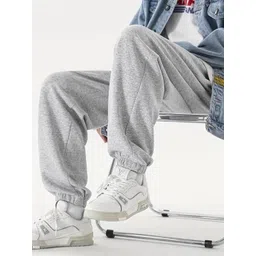 Imsa Moda Men Loose Fit High-Rise Joggers Trousers image 3