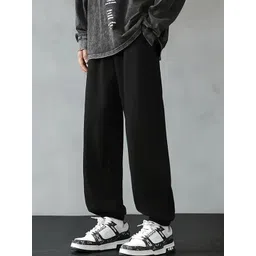 Imsa Moda Men Loose Fit High-Rise Trousers-picture-14