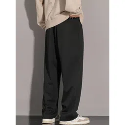 Imsa Moda Men Loose Fit High-Rise Trousers-picture-15