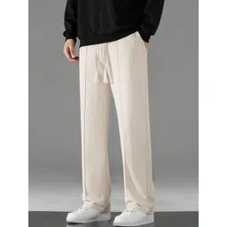 Imsa Moda Men Loose Fit High-Rise Trousers-picture-21