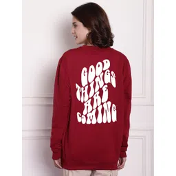 Imsa Moda Typography Printed Sweatshirt-picture-39